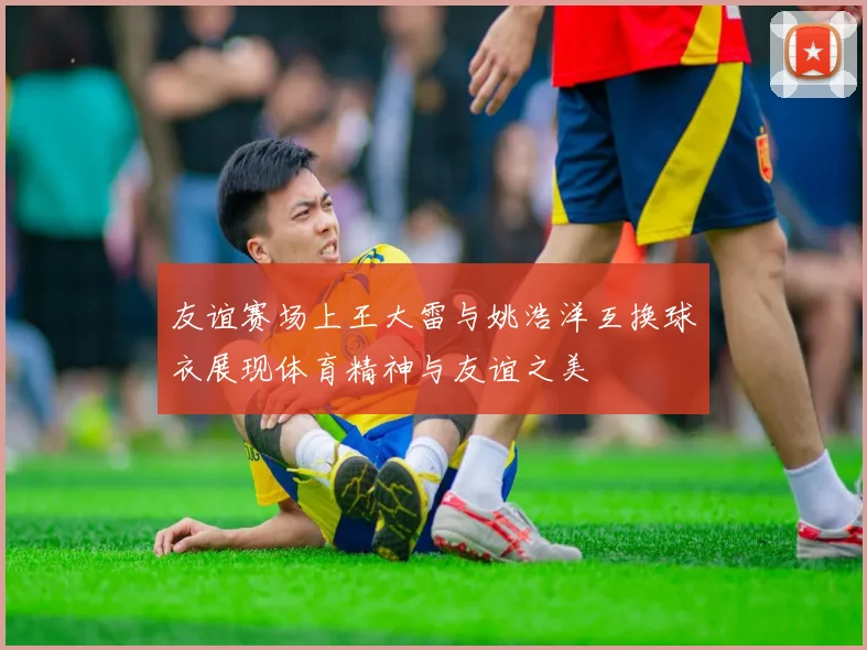 友谊赛场上王大雷与姚浩洋互换球衣展现体育精神与友谊之美
